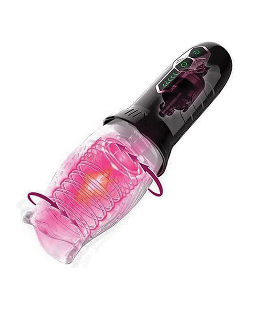 The Male Rose (Original) Gawk Gawk 3000 Rotating Blow Job Simulator - Black