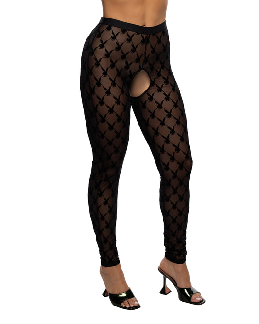 PBLI223 - Burnout Bunny Footless Tights